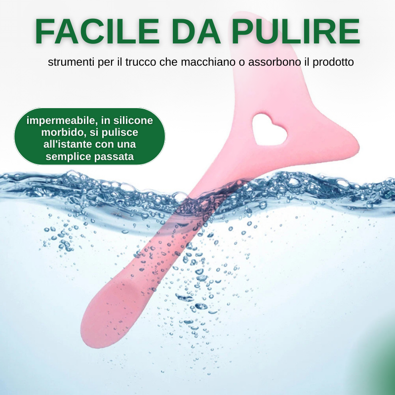 Strumento per eyeliner in silicone