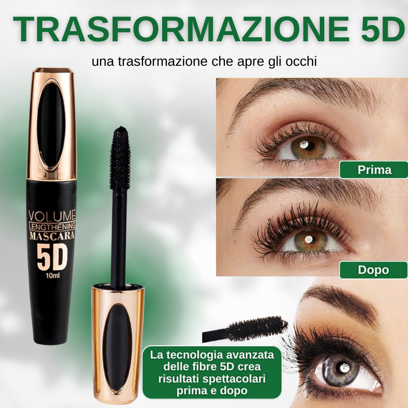 Mascara in fibra Volume 5d