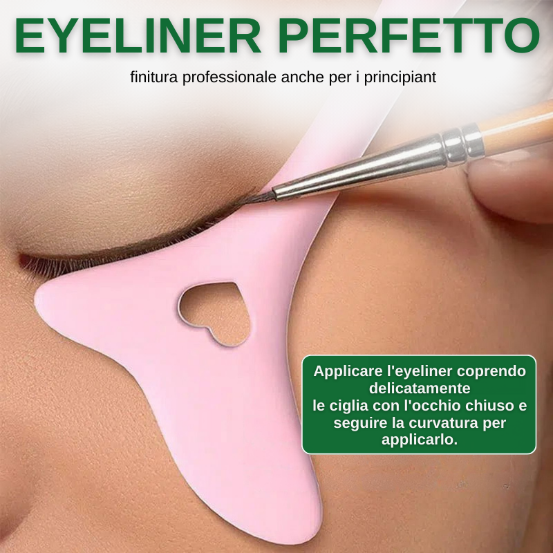 Strumento per eyeliner in silicone