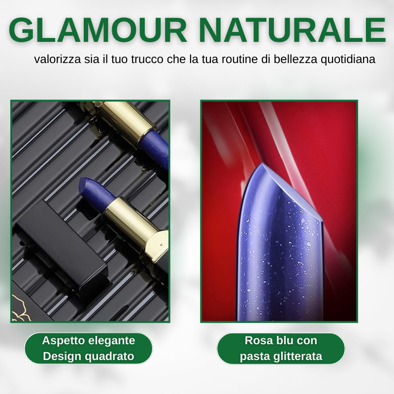 Cambia colore della temperatura delle labbra Blue Rose