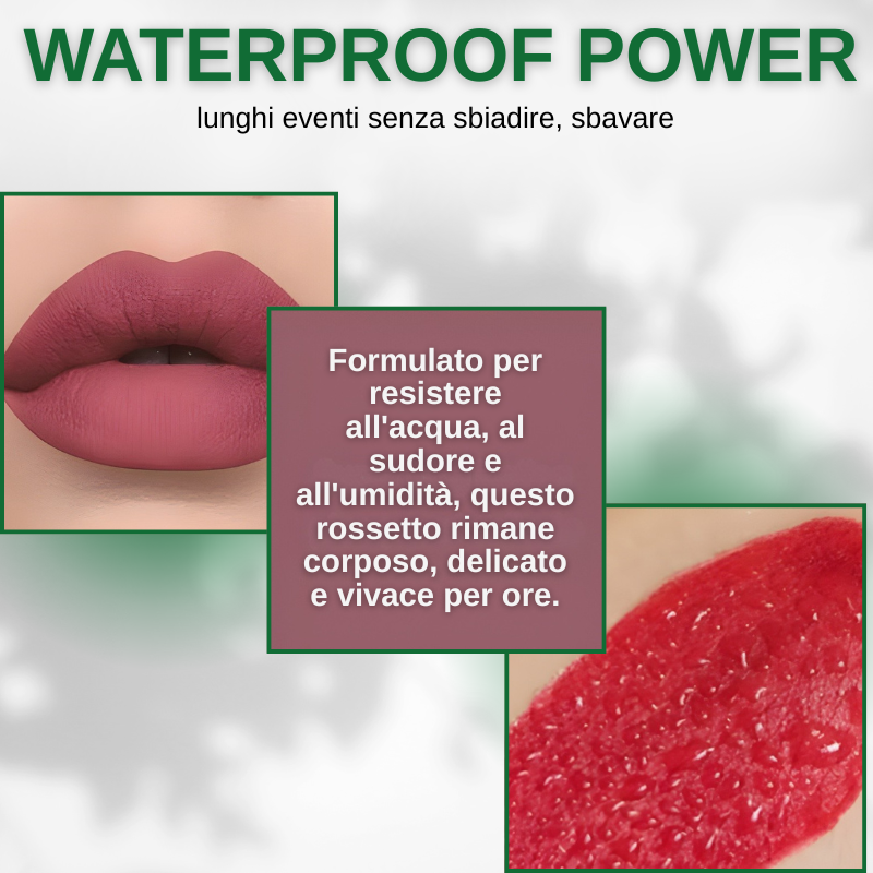 Set di 6 rossetti liquidi opachi