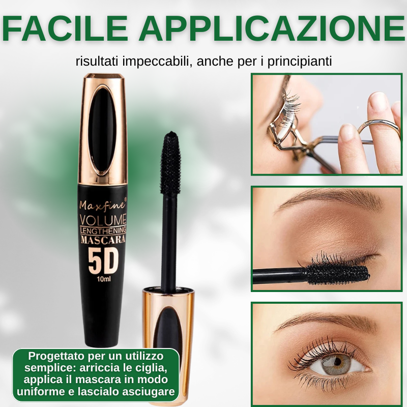 Mascara in fibra Volume 5d