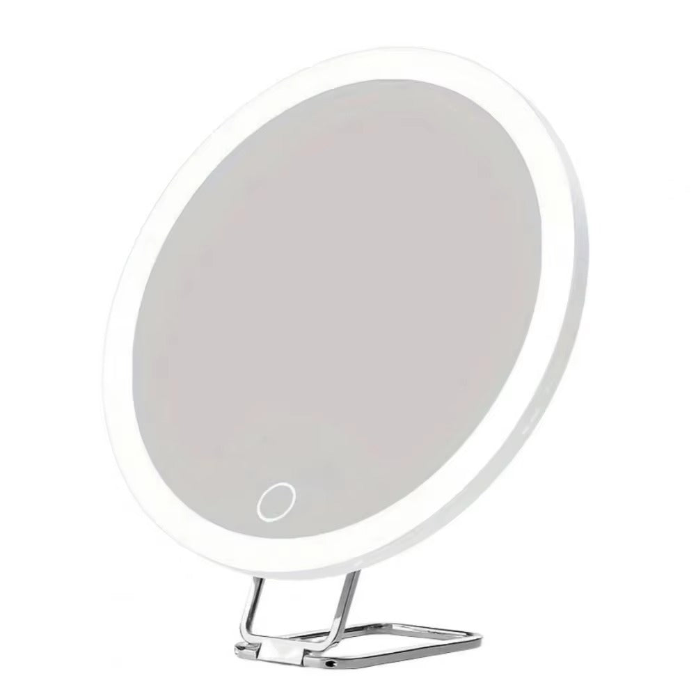 Specchio ingranditore portatile con luce